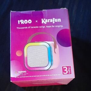 Kids Karaoke Speaker – Pink and Blue